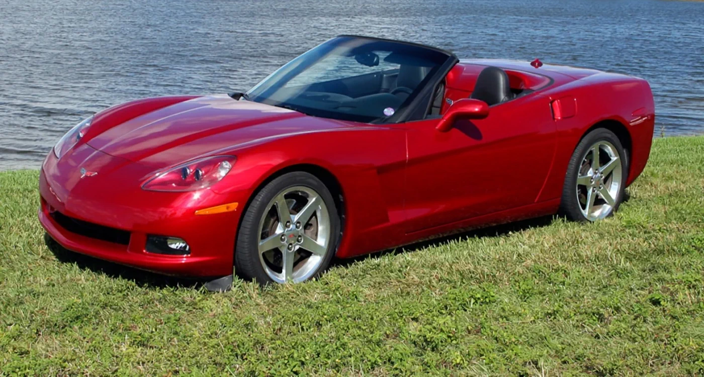 Click to Enlarge-Esc to Close Corvette Generations/C6/C6 2005 Red Conv.webp